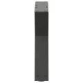 Pieds de table basse 2 pcs anthracite 40x(30-31,3) cm acier