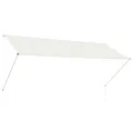 Auvent rétractable 300x150 cm Crème