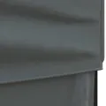 Tente de réception pliable avec parois Anthracite 3x3 m
