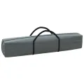 Tente de réception pliable avec parois Anthracite 3x3 m