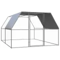 Poulailler d'extérieur 3x4x2 m Acier galvanisé
