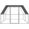 Poulailler d'extérieur 3x4x2 m Acier galvanisé