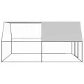 Poulailler d'extérieur 3x4x2 m Acier galvanisé