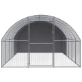 Poulailler d'extérieur 3x6x2 m Acier galvanisé