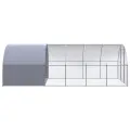 Poulailler d'extérieur 3x6x2 m Acier galvanisé