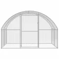 Poulailler d'extérieur 3x6x2 m Acier galvanisé