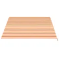 Tissu de remplacement pour auvent Jaune et orange 4x3 m