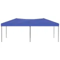 Tente de réception pliable Bleu 3x6 m