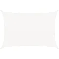 Voile d'ombrage 160 g/m² Blanc 3,5x4,5 m PEHD