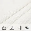 Voile d'ombrage 160 g/m² Blanc 3,5x4,5 m PEHD