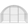 Poulailler d'extérieur 3x10x2 m Acier galvanisé