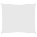Voile de parasol tissu oxford rectangulaire 2,5x3 m blanc