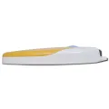 Sièges de toilette et couvercles 2 pcs Plastique Blanc et jaune