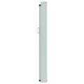 Auvent latéral rétractable de patio 100x300 cm Gris
