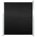 Auvent latéral de patio 160x300 cm Noir
