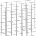 Crochets de gabion 50 pcs Acier galvanisé 10 cm