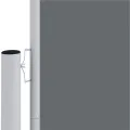 Auvent latéral rétractable Anthracite 180x1200 cm