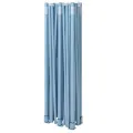 Tente de réception pliable avec 4 parois 3x6 m Acier Crème