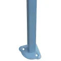 Tente de réception pliable avec 4 parois 3x6 m Acier Crème