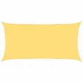 Voile d'ombrage 160 g/m² Beige 2,5x5 m PEHD
