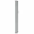 Auvent latéral rétractable de patio 100 x 300 cm Noir