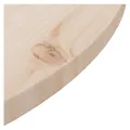 Dessus de table Ø70x2,5 cm Bois de pin massif