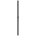 Porte intérieure Verre ESG et aluminium 93x201,5 cm Noir