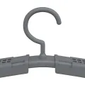 Cintres extensibles 5 pcs Gris