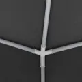 Tente de réception et parois latérales 4x4 m Anthracite 90 g/m²