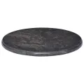 Dessus de table Noir Ø50x2,5 cm Marbre