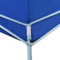 Tente de réception pliable 3x9 m Bleu