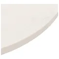 Dessus de table Blanc Ø90x2,5 cm Bois de pin massif