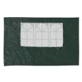 Paroi de tente de réception 2 pcs avec fenêtre PE Vert