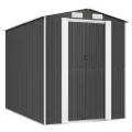 Abri de jardin Anthracite 192x274x223 cm Acier galvanisé