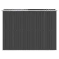 Abri de jardin Anthracite 192x274x223 cm Acier galvanisé