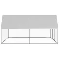 Poulailler d'extérieur 3x4x2 m Acier galvanisé