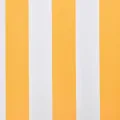 Toile d'auvent Orange et blanc 450x300 cm