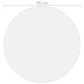 Protecteur de table transparent Ø 90 cm 2 mm PVC