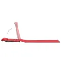 Tapis de plage pliables 2 pcs Acier et tissu Rouge