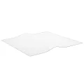 Protecteur de table transparent 80x80 cm 2 mm PVC