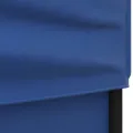 Tente de réception pliable avec parois Bleu 3x6 m