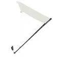Auvent rétractable avec LED 250x150 cm Crème
