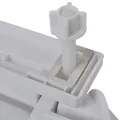 Abattant WC à fermeture en douceur Blanc Ovale