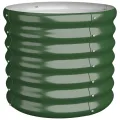 Jardinière de jardin Acier enduit de poudre 40x40x36 cm Vert