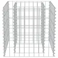 Lit surélevé à gabion Acier galvanisé 50x50x50 cm
