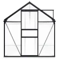 Serre avec cadre de base Anthracite Aluminium 8,17 m²