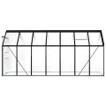 Serre avec cadre de base Anthracite Aluminium 8,17 m²