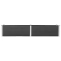 Lit surélevé de jardin 200x50x54 cm WPC Gris