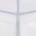 Tente de réception 3x12 m PE Blanc