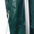 Tente pour bétail PVC 3,7x3,7 m Vert